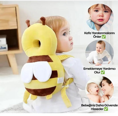 Kucakbaby- Bebek Baş Kafa Koruma Yastığı Çantası